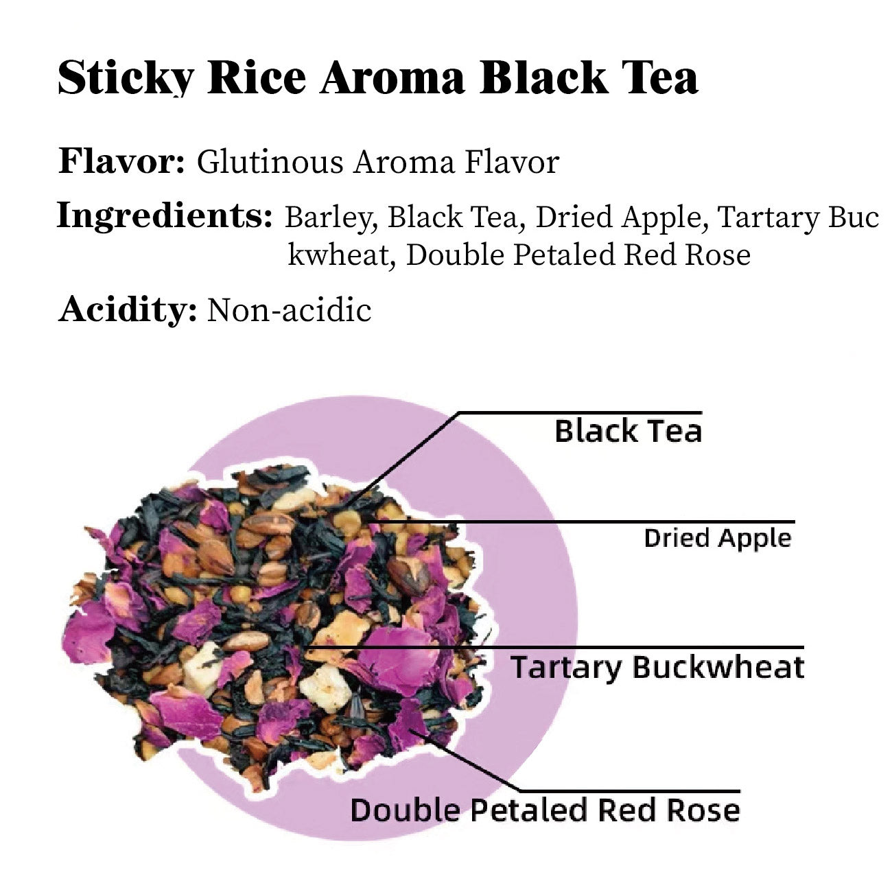 Stick Rice Aroma Black Tea（Beauty&Stomach-Warming)