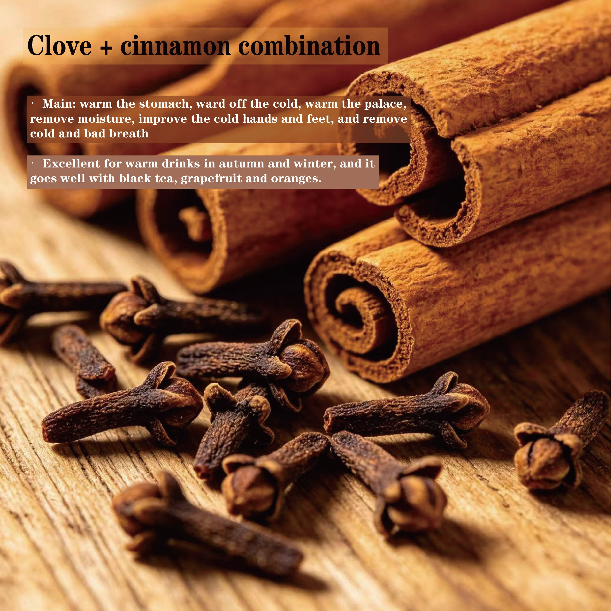 Hred Wine Cinnamon(Promotes circulation and relieves coldness)